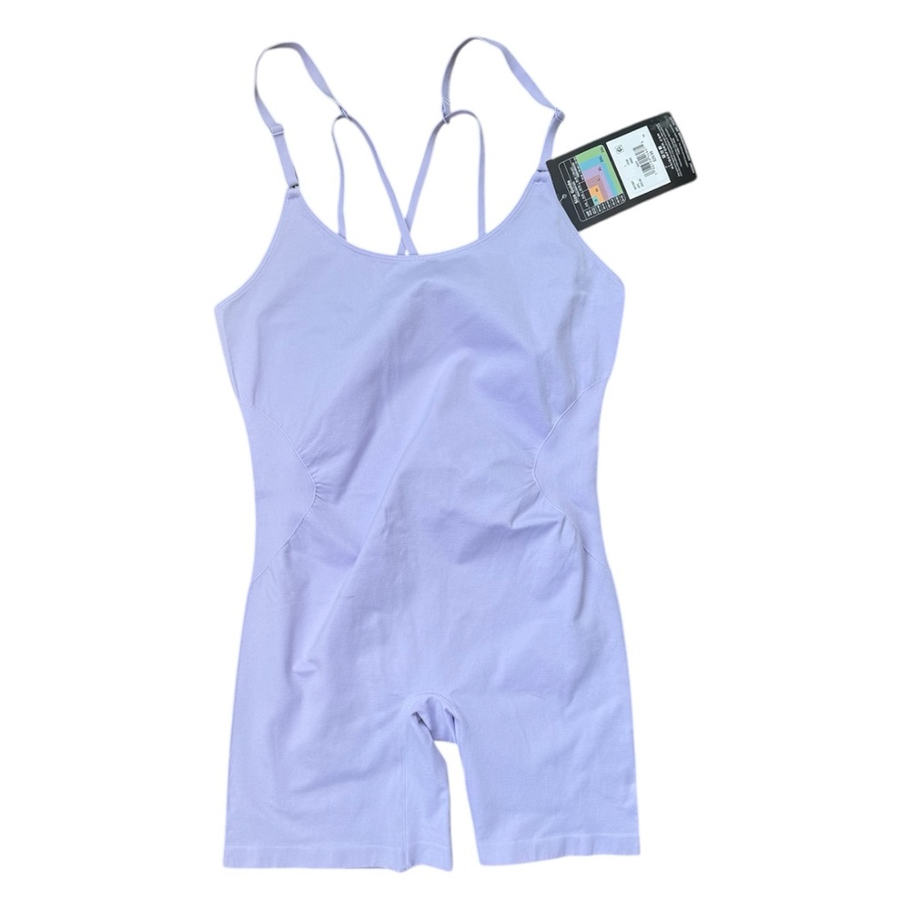 Lavender Spaghetti Strap Bodysuit (D50)